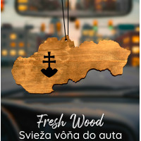 Drevená vôňa do auta – Fresh Wood Slovenská republika