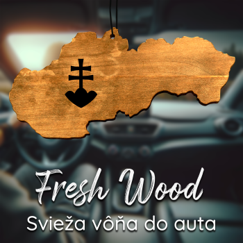 Drevená vôňa do auta – Fresh Wood Slovenská republika