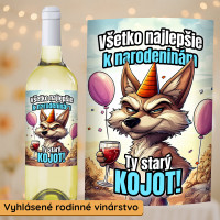 Víno Ty starý kojot