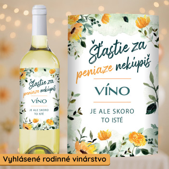 Víno Šťastie nekúpiš