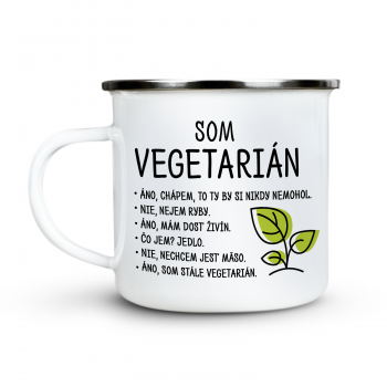 Plecháčik Som vegetarián