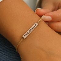 Elegantný rosegold náramok - Naj učiteľka